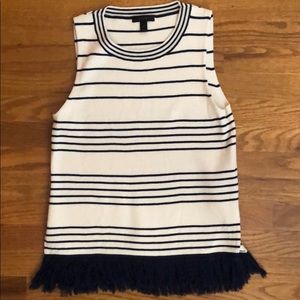 JCrew striped tank